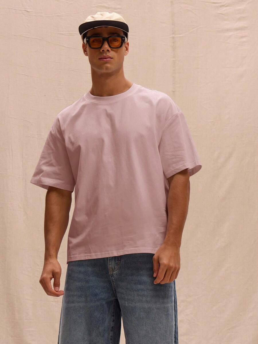Camiseta Manfinity Corte Reto — Foto 48