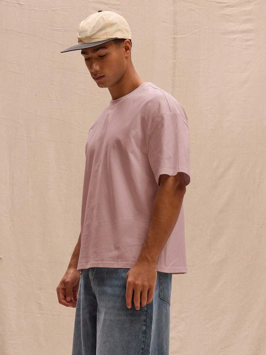 Camiseta Manfinity Corte Reto — Foto 49