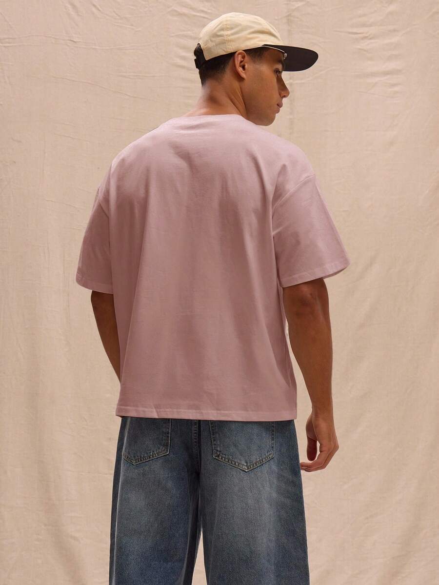 Camiseta Manfinity Corte Reto — Foto 50