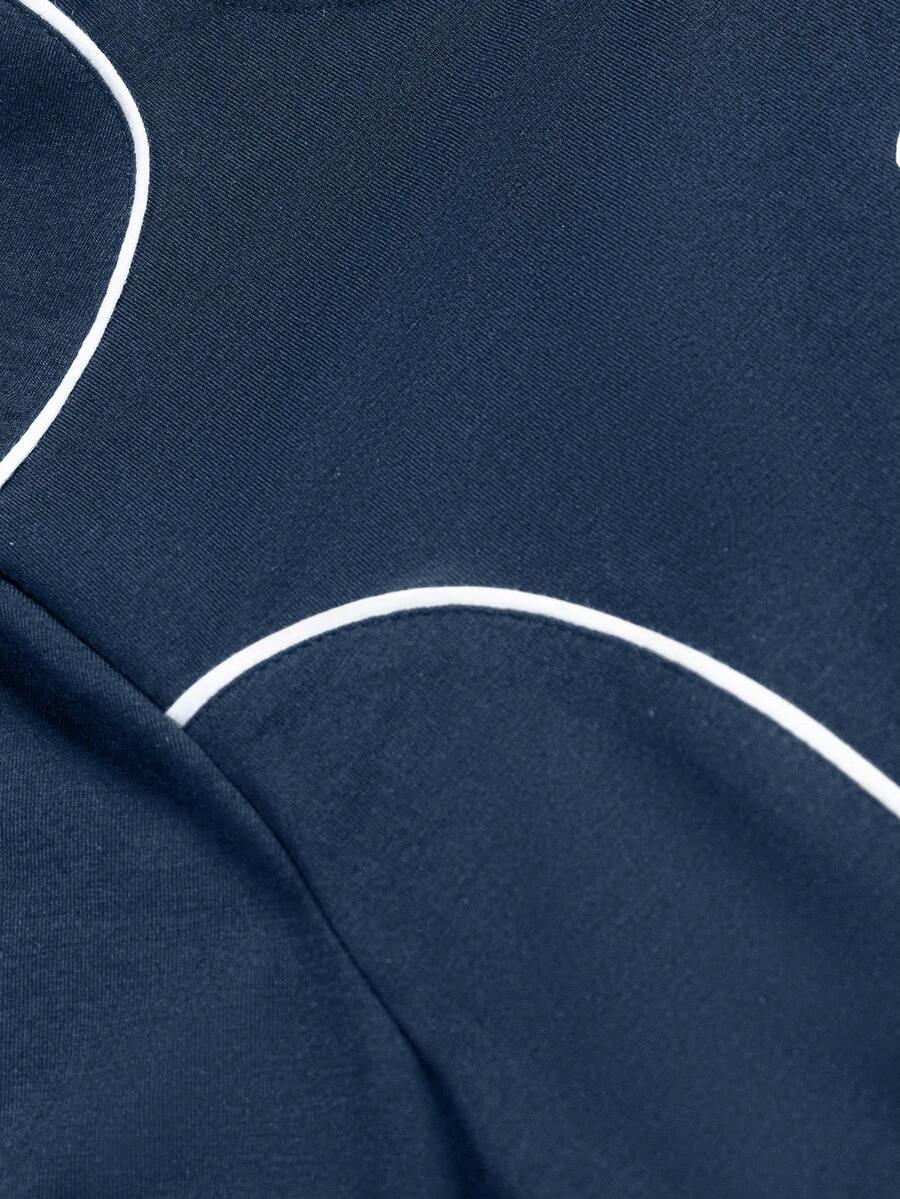Camiseta Manfinity Folgado Estampa Gráfica Recorte — Foto 25