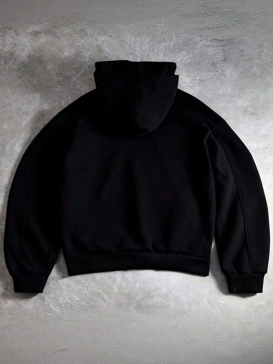 Moletom Manfinity Seam Detail — Foto 19