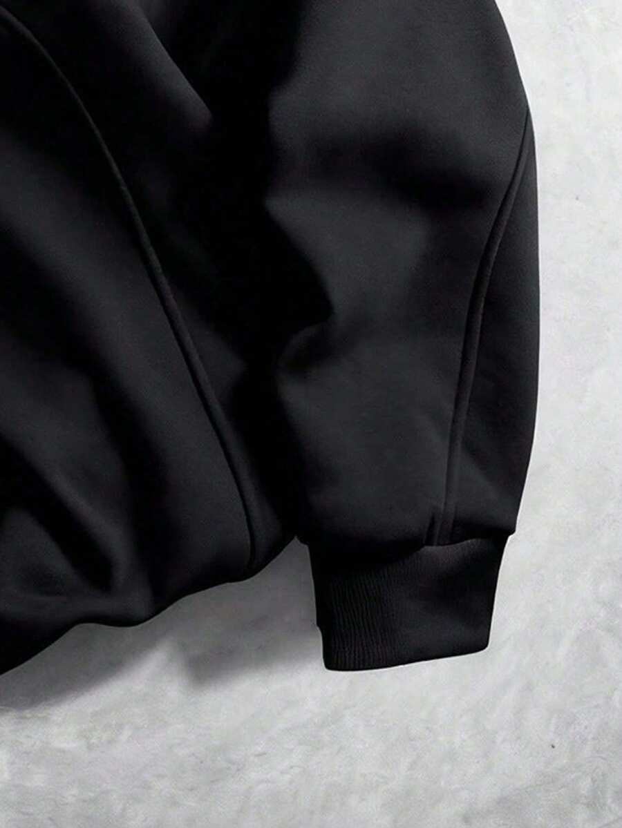 Moletom Manfinity Seam Detail — Foto 20