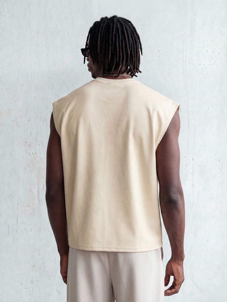 Regata Manfinity Studios Studded Heavy Vest — Foto 6