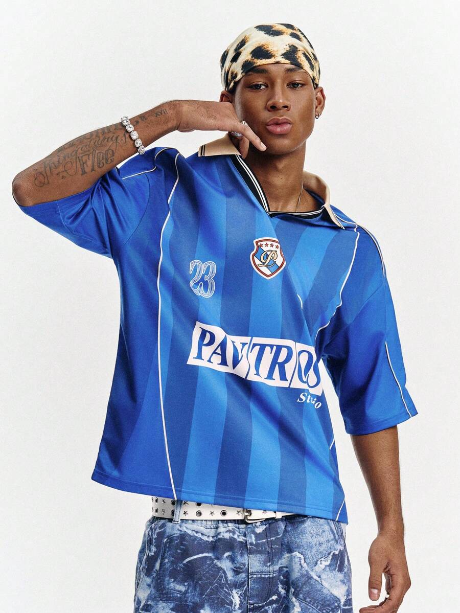 Camisa Polo Manfinity Studios Wild Free Jersey — Foto 2