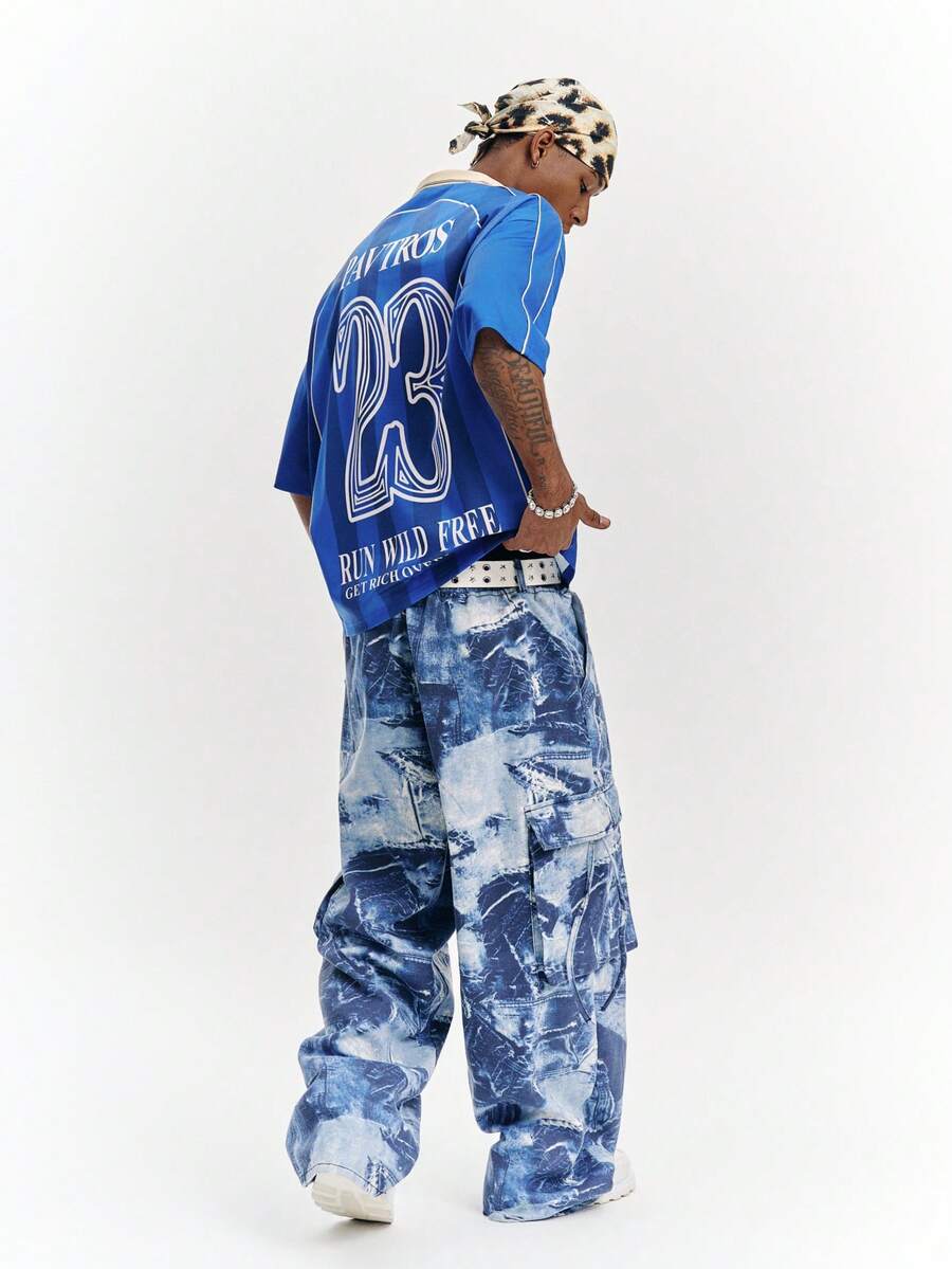 Camisa Polo Manfinity Studios Wild Free Jersey — Foto 4