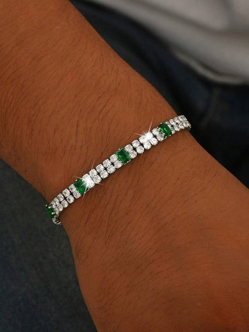 Pulseira Manfinity Two Tone Chain — Foto 1