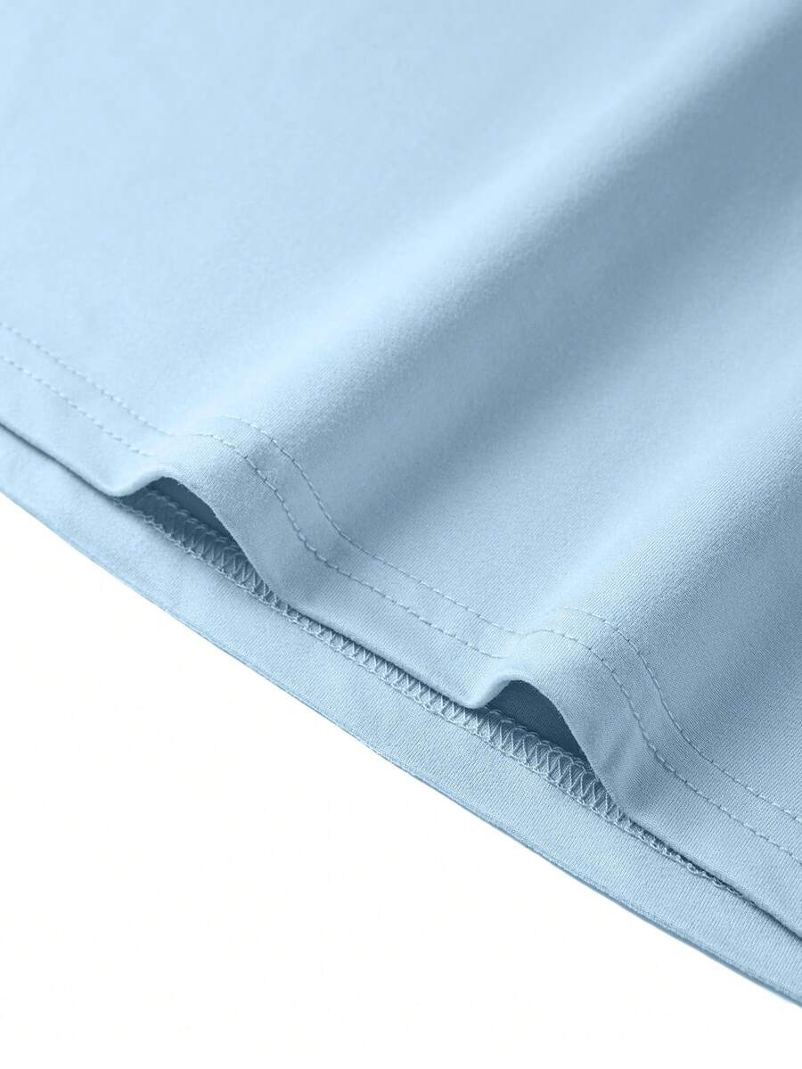 Camiseta Manfinity Gola Minimal — Foto 33