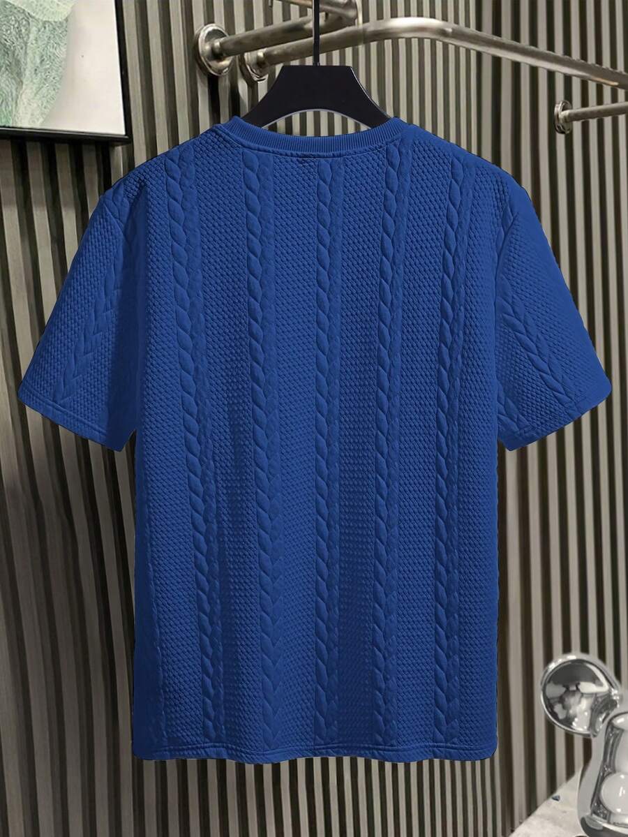 Camiseta Manfinity Textura Verão — Foto 52