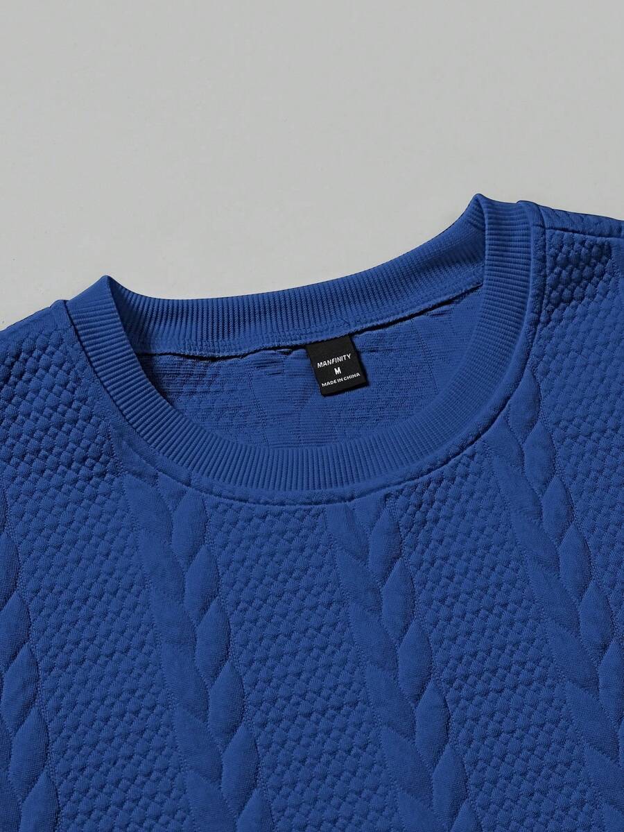 Camiseta Manfinity Textura Verão — Foto 54