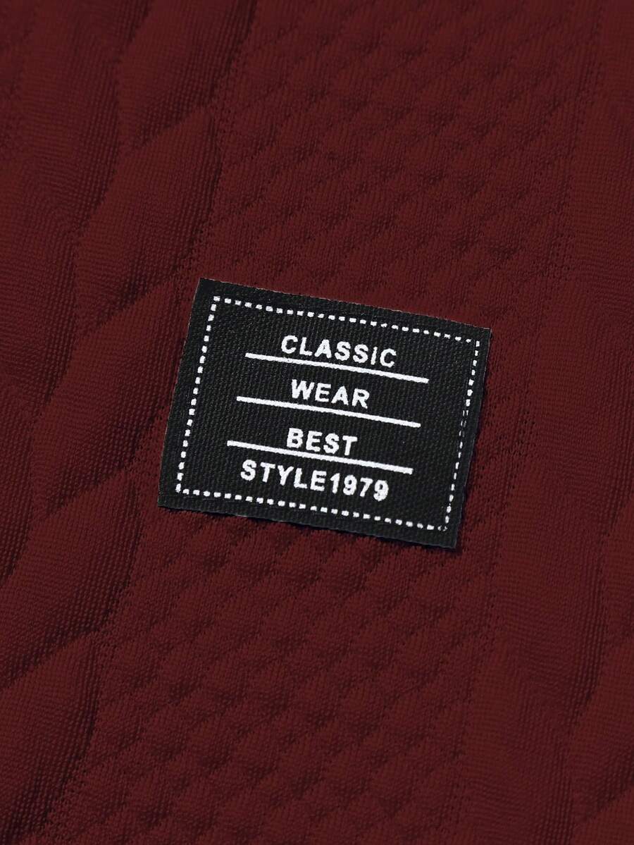 Camiseta Manfinity Textura Verão — Foto 64