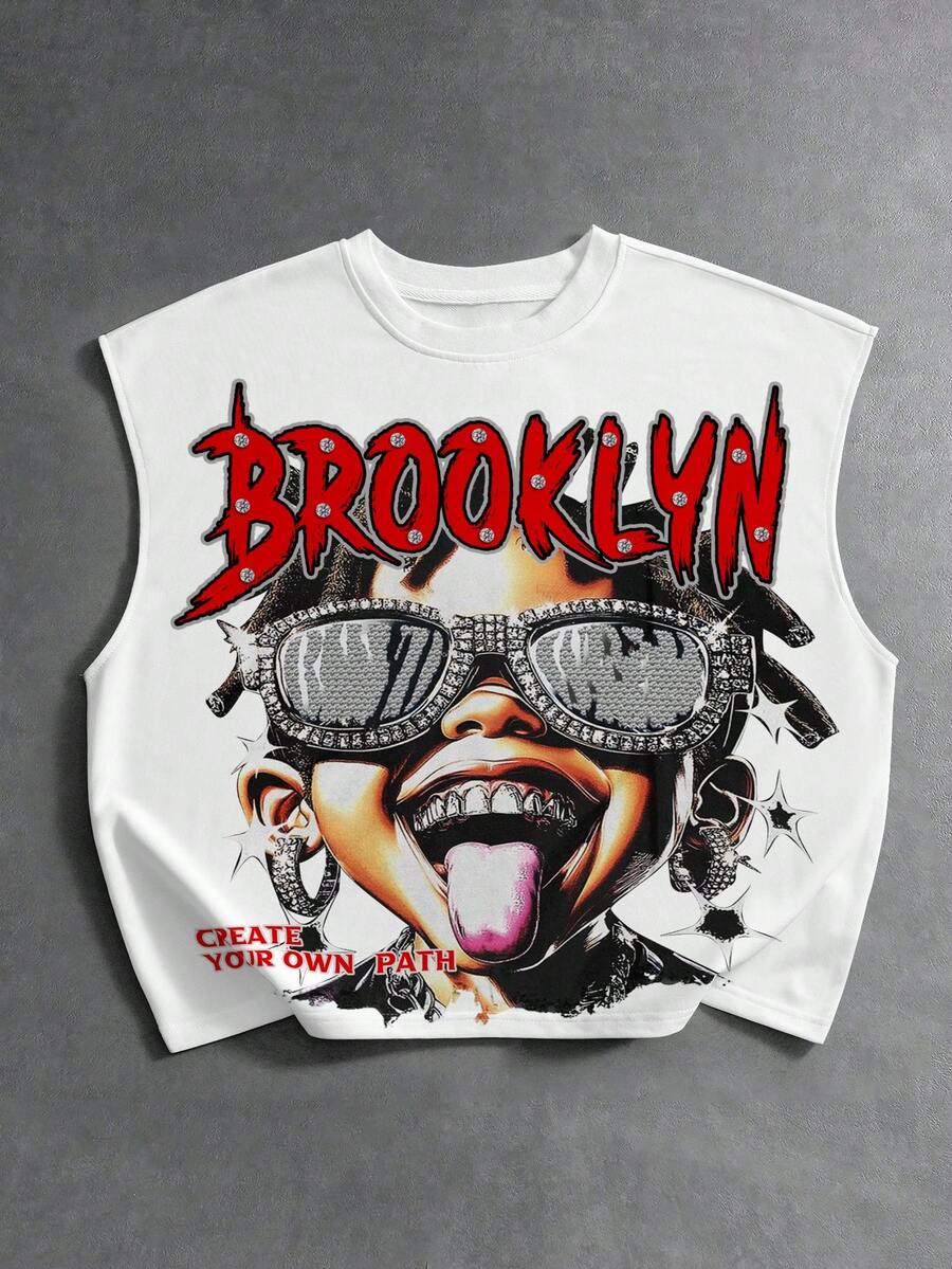 Regata Manfinity Studios Brooklyn Y2K Vest — Foto 5