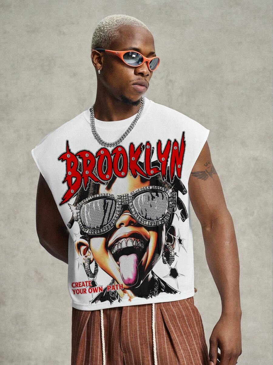 Regata Manfinity Studios Brooklyn Y2K Vest — Foto 1