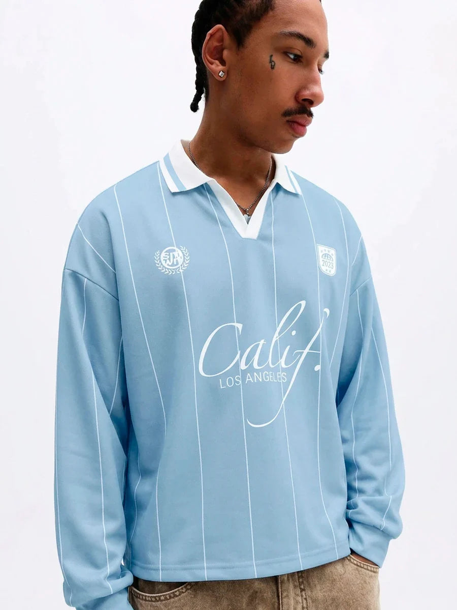 Camisa Long Sleeve Polo Manfinity Calif — Foto 12