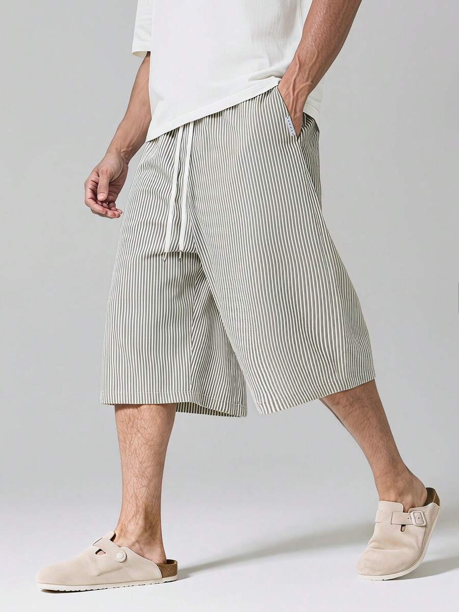 Bermuda Moletom Manfinity Studios Essential Oversized Jorts — Foto 17