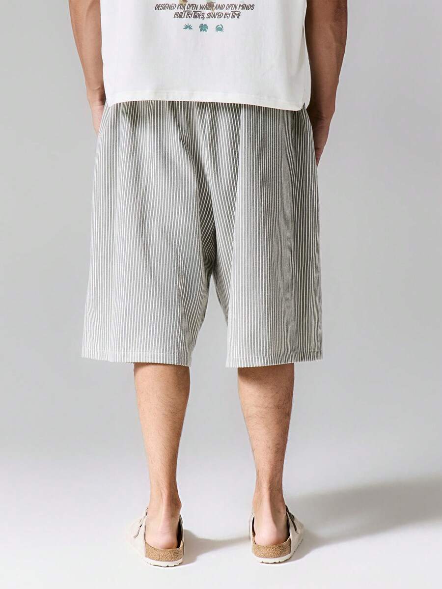 Bermuda Moletom Manfinity Studios Essential Oversized Jorts — Foto 18