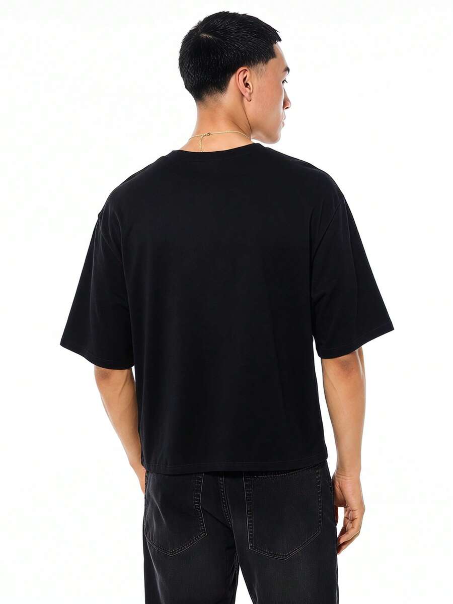 Camiseta Manfinity Cropped Quadrado — Foto 76
