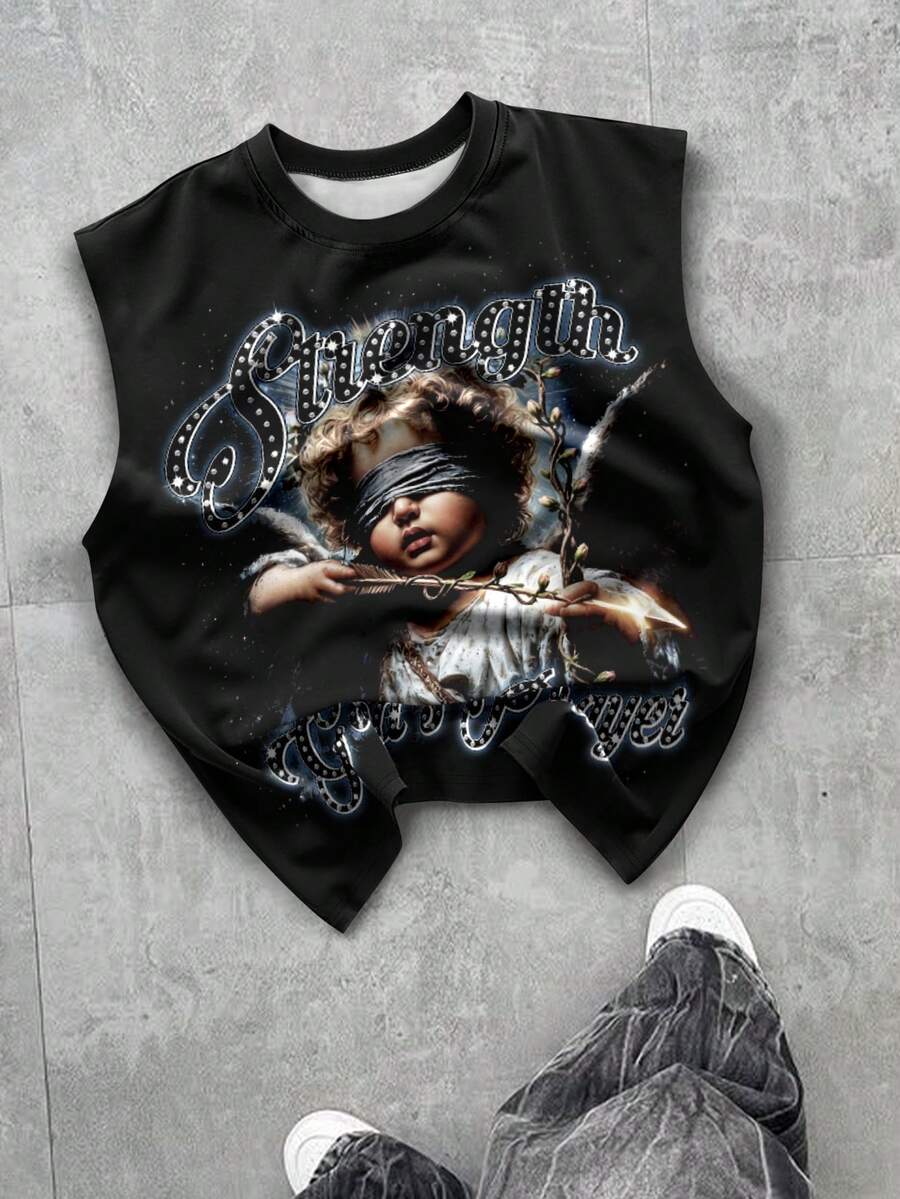 Regata Manfinity Studios Strength Angel Vest — Foto 3