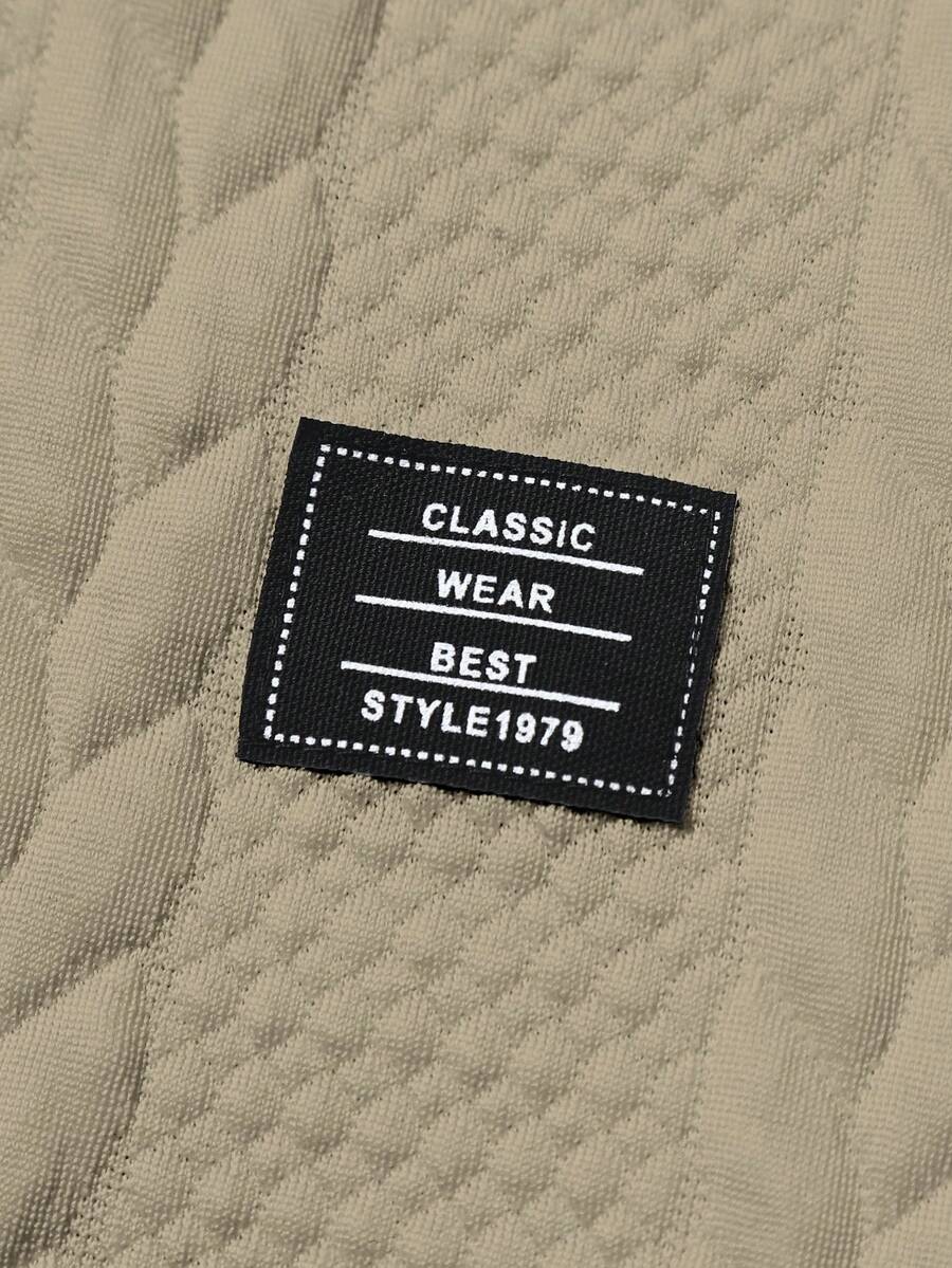 Camiseta Manfinity Textura Verão — Foto 88