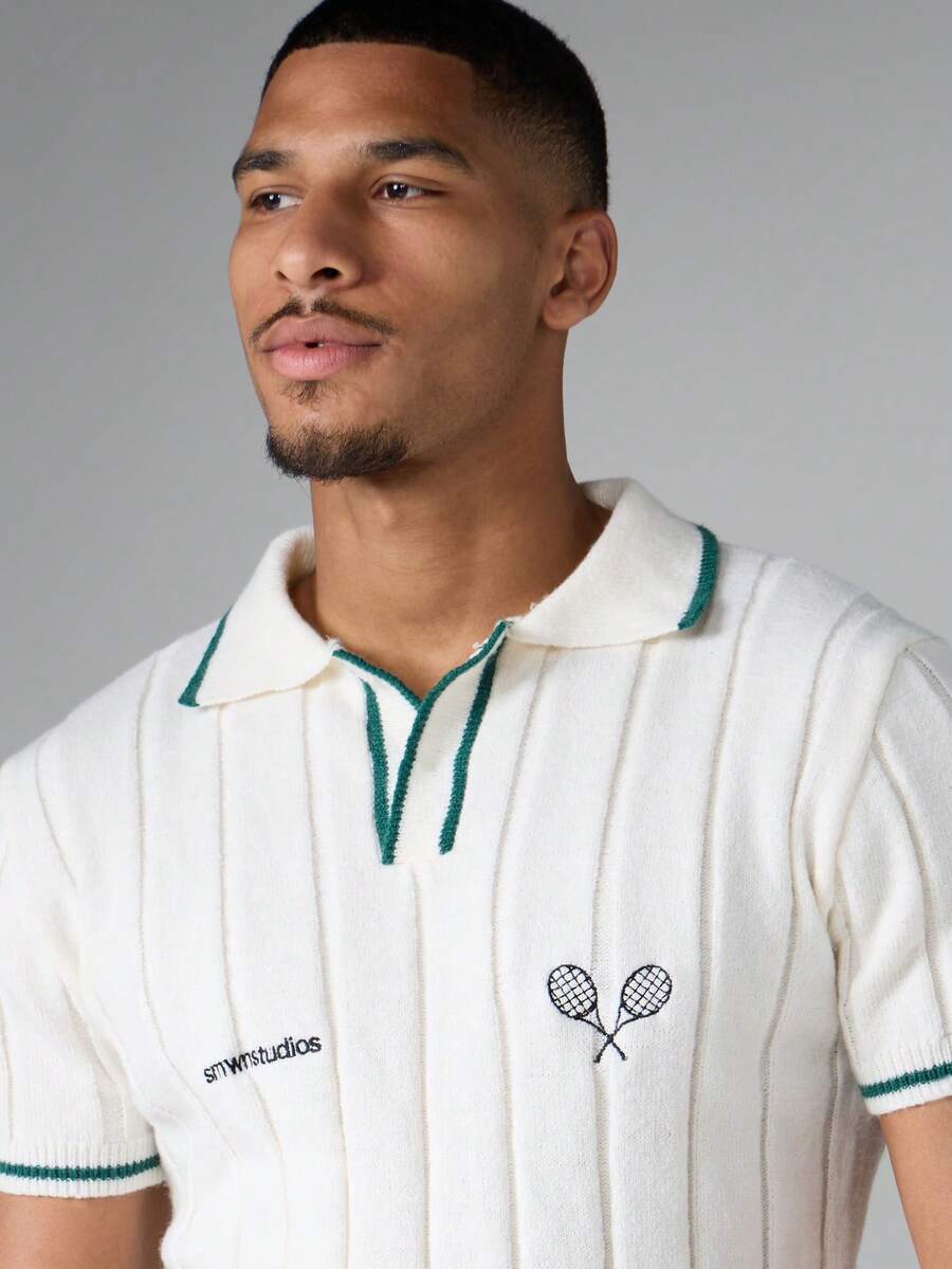 Camisa Polo Manfinity Tennis Club — Foto 5
