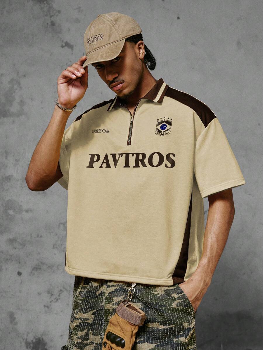 Camisa Polo Manfinity Studios Brazil Football Jersey — Foto 5
