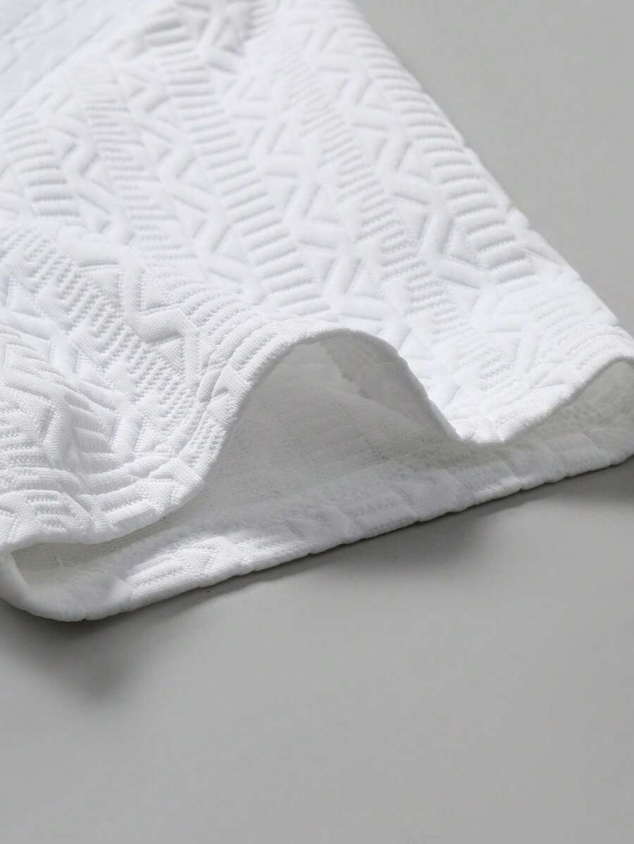 Camiseta Manfinity Textura Verão — Foto 105