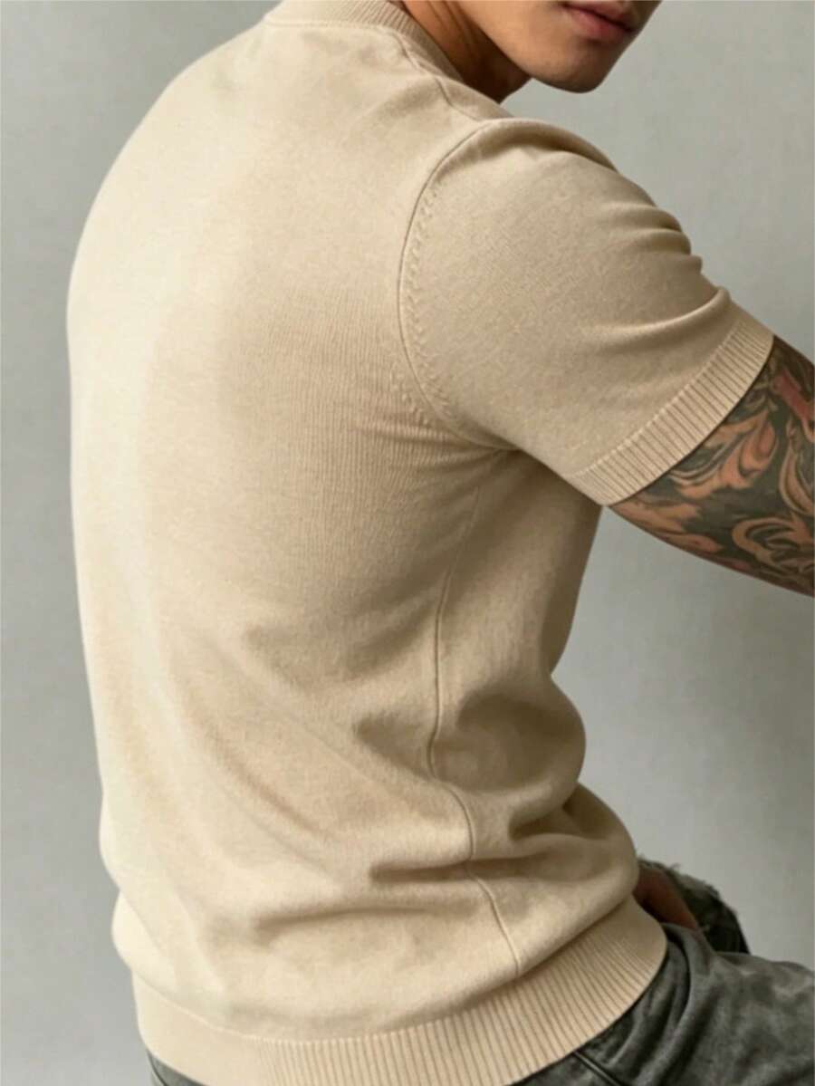 Camiseta Manfinity Listrada — Foto 94