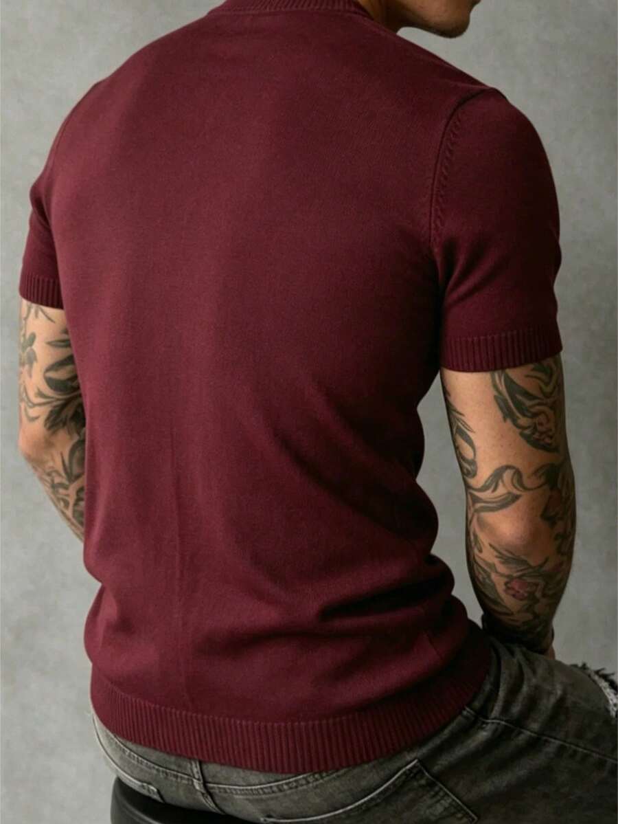 Camiseta Manfinity Listrada — Foto 63