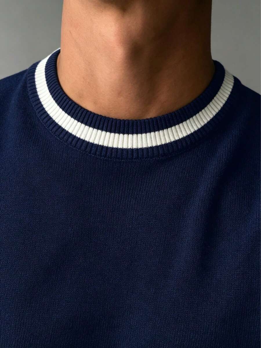 Camiseta Manfinity Listrada — Foto 80