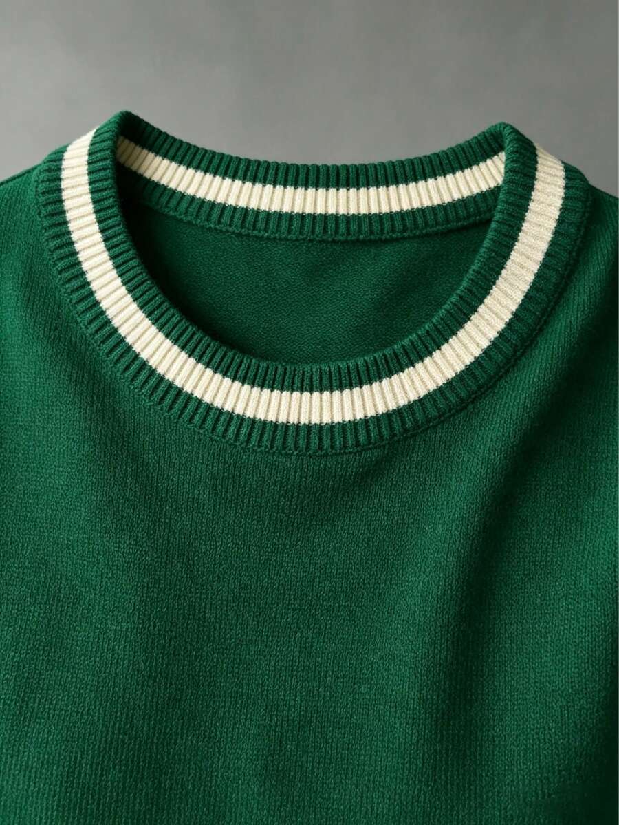 Camiseta Manfinity Listrada — Foto 73