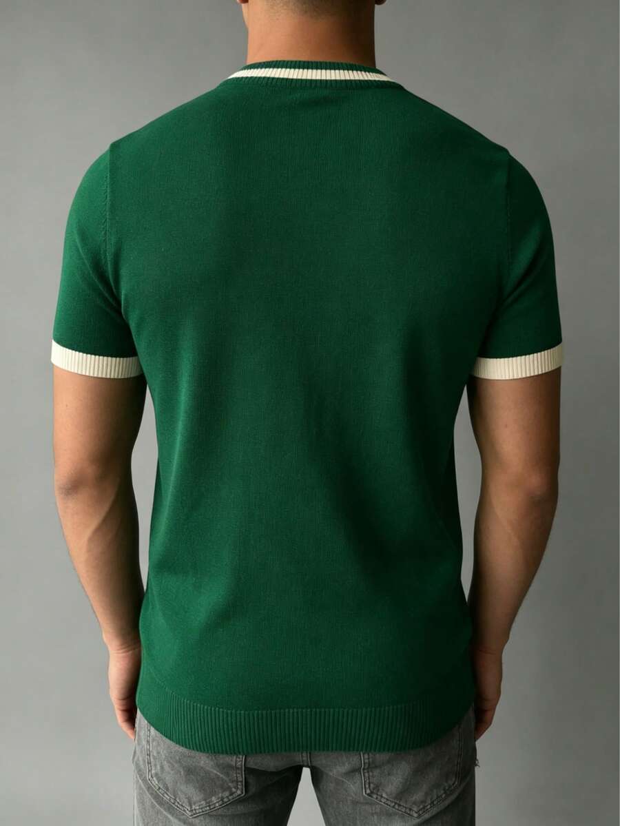 Camiseta Manfinity Listrada — Foto 71