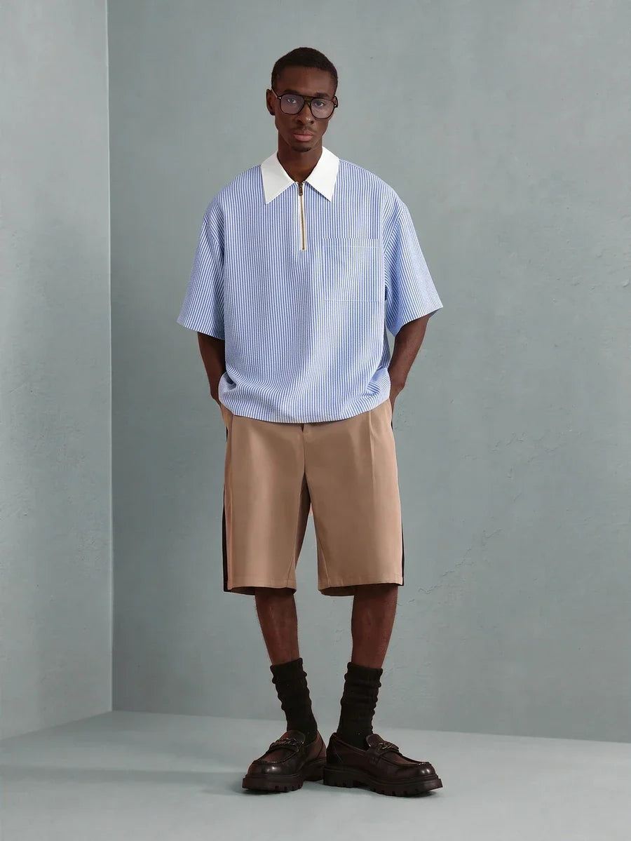 Camisa Polo Manfinity Half Zip — Foto 15