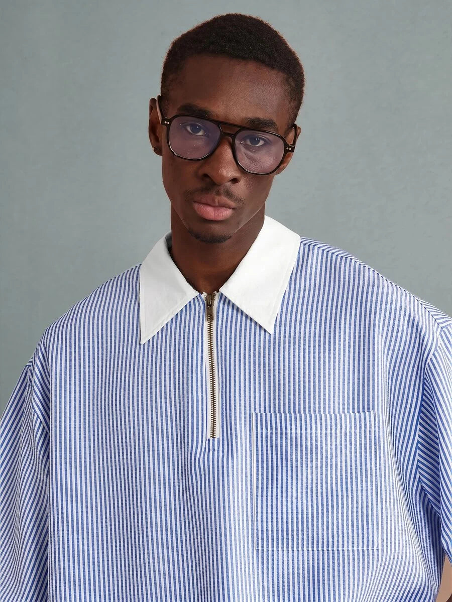 Camisa Polo Manfinity Half Zip — Foto 17