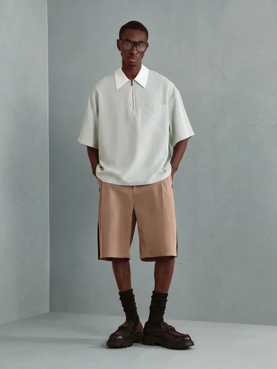 Camisa Polo Manfinity Half Zip — Foto 21