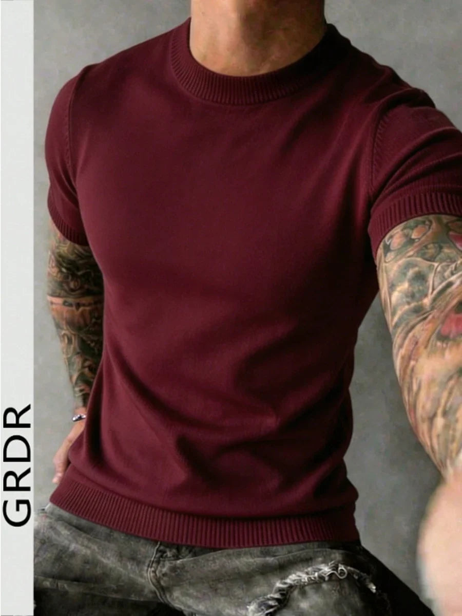 Camiseta Manfinity Listrada — Foto 61
