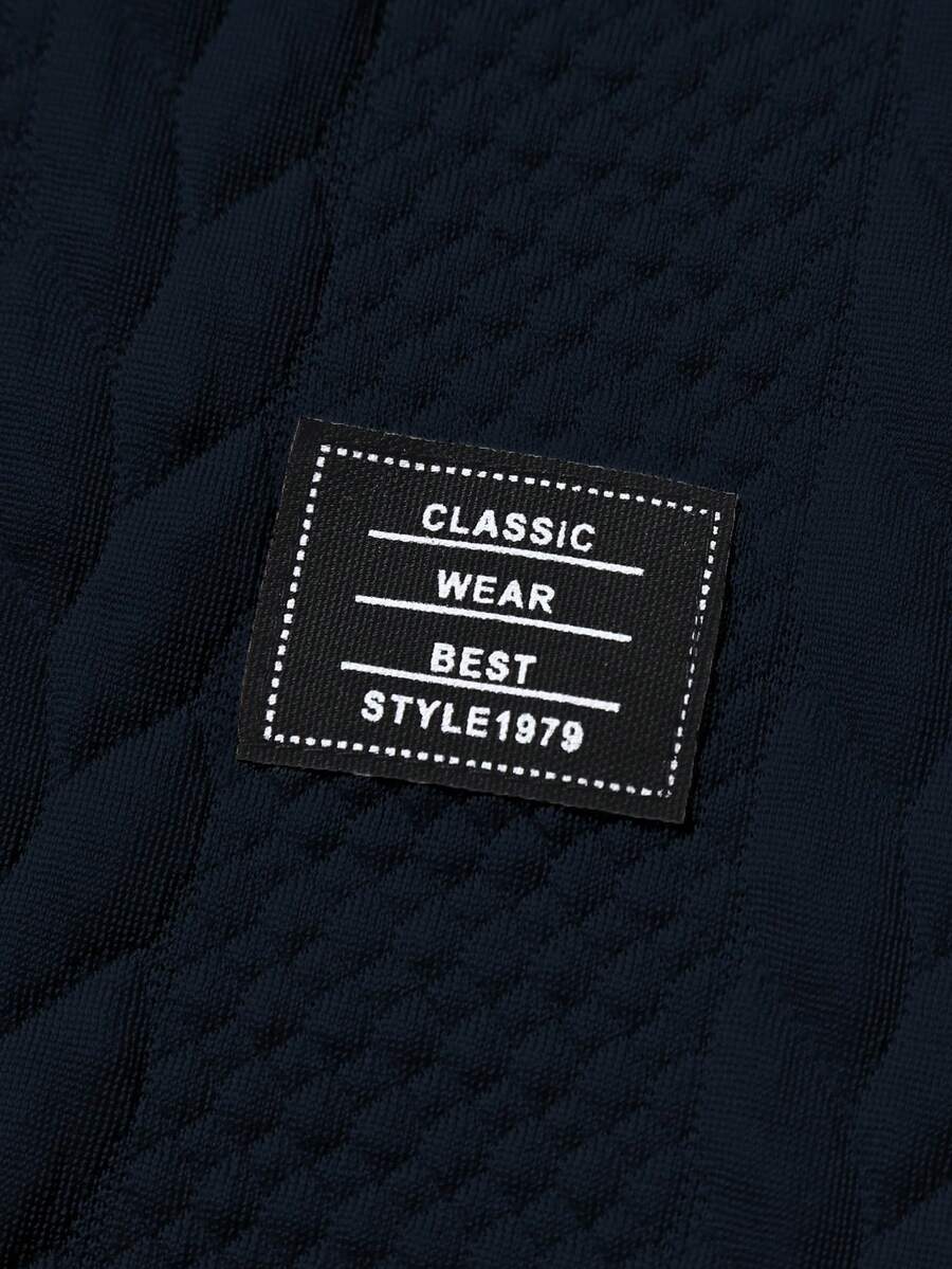 Camiseta Manfinity Textura Verão — Foto 112