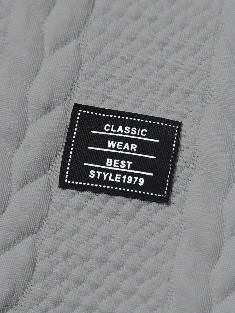 Camiseta Manfinity Textura Verão — Foto 116
