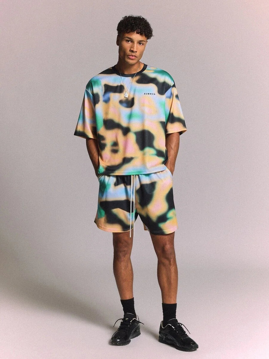 Short Manfinity Aurora Mesh — Foto 2