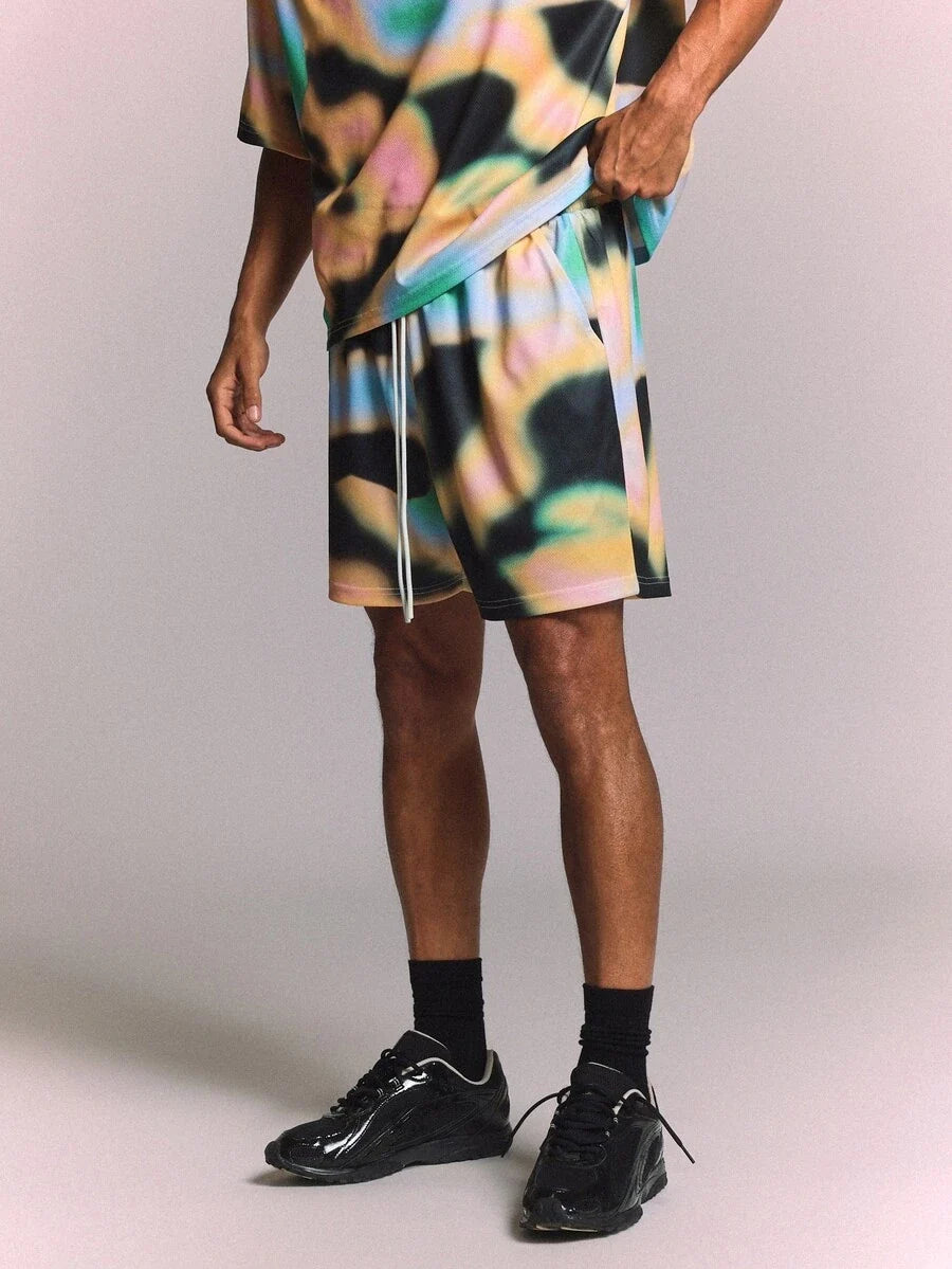 Short Manfinity Aurora Mesh — Foto 4