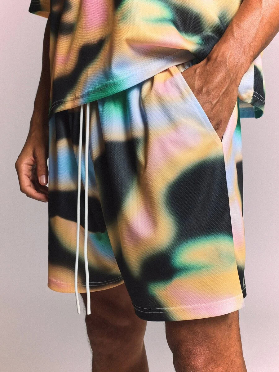 Short Manfinity Aurora Mesh — Foto 5