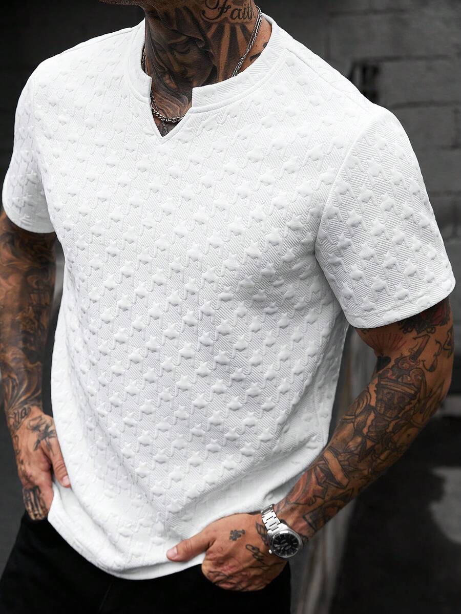 Camiseta Manfinity Jacquard — Foto 66