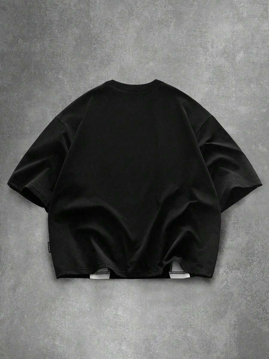 Camiseta Manfinity Cropped Quadrado — Foto 78