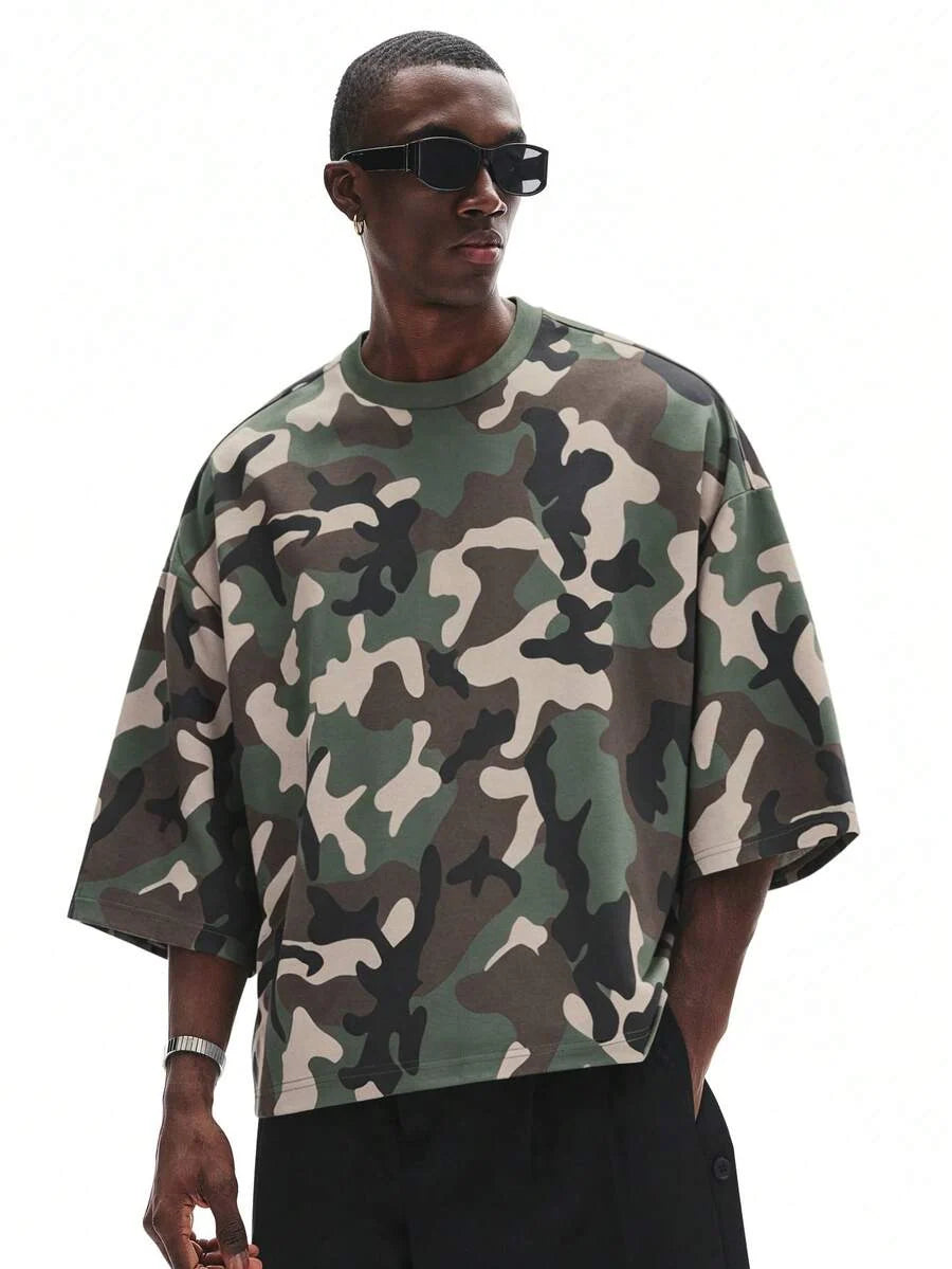 Camiseta Manfinity Oversize Boxy — Foto 32
