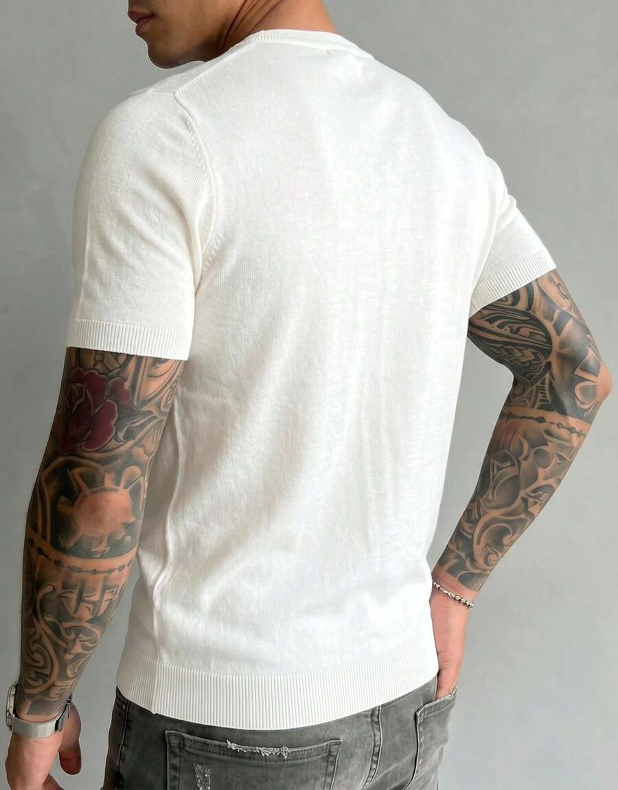 Camiseta Manfinity Listrada — Foto 27