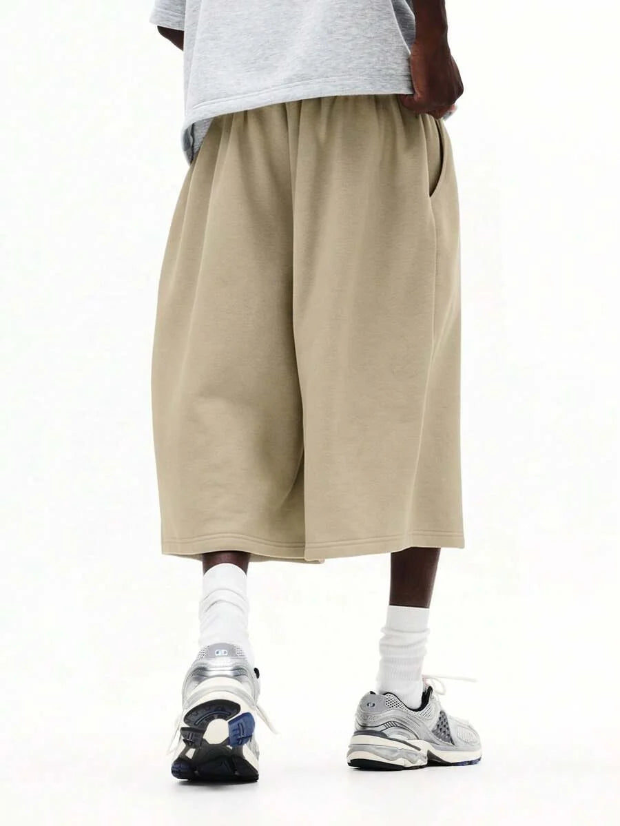 Bermuda Moletom Manfinity Studios Essential Oversized Jorts — Foto 23