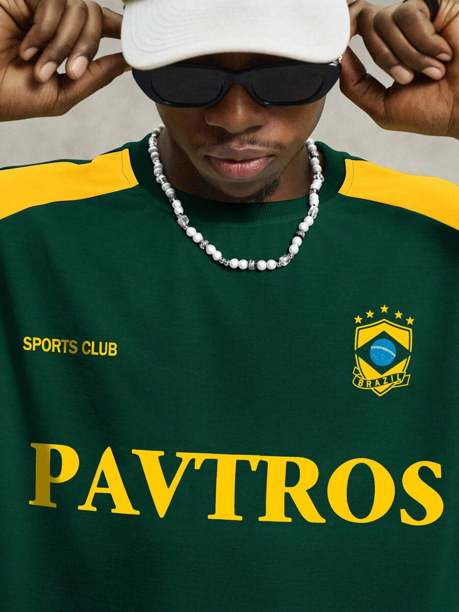 Regata Manfinity Studios Brasil Retro Panel Vest — Foto 11