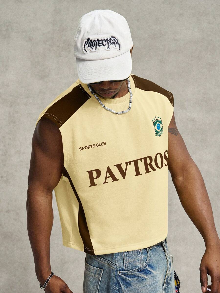 Regata Manfinity Studios Brasil Retro Panel Vest — Foto 18