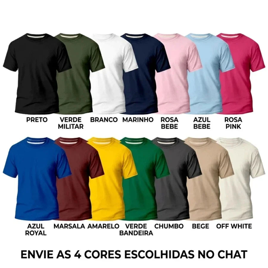 Kit Manfinity Básico Premium 4 Camisetas — Foto 15