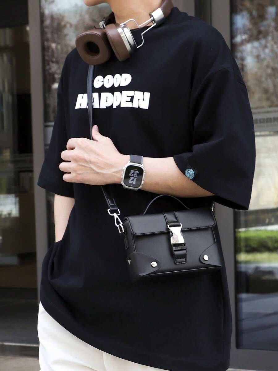 Shoulder bag Manfinity Quadrada Pequena — Foto 15
