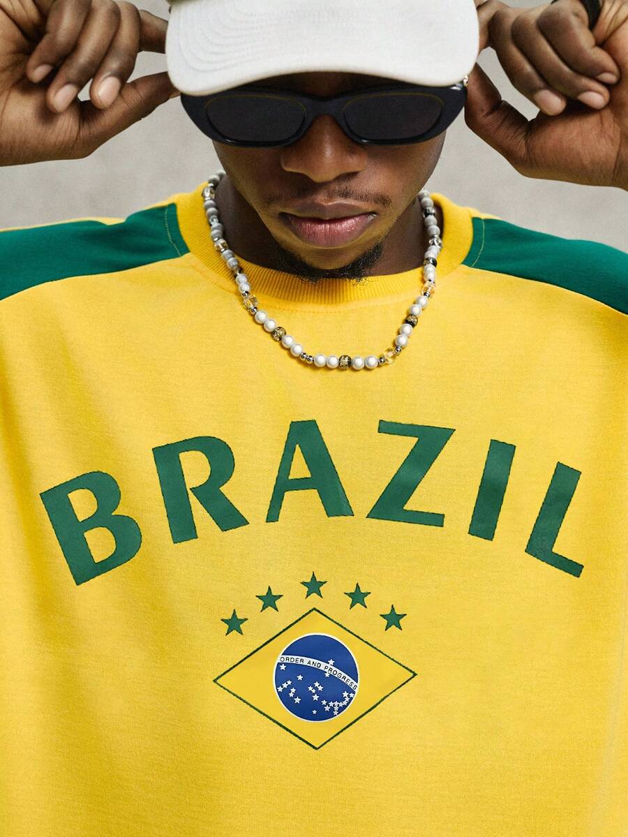 Regata Manfinity Studios Brasil Retro Panel Vest — Foto 21