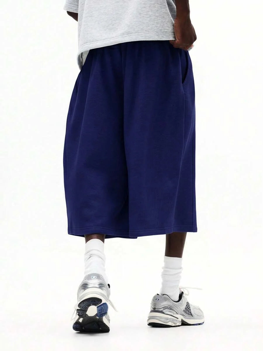 Bermuda Moletom Manfinity Studios Essential Oversized Jorts — Foto 27